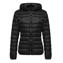 Womens Hoody Winter Packable/Waterproof Feather/Duck/Goose Down Puffer Jacket